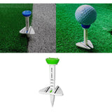 Maxbell Practice Golf Tees Golf Tee Accessories Golf Training Tee Holder Step green