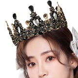 Maxbell Rhinestone Bridal Crown Alloy for Photography Props Cosplay Anniversaries