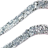 Maxbell Self Adhesive Ribbon Arts Crafts Mesh Wrap Roll Bling for Decor