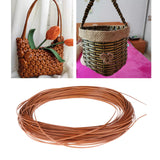 Maxbell Wicker Repair Kit DIY Portable Replace Kit for Garden Basket Yellow Brown