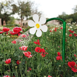Maxbell Sun Flower Lawn Sprinkler Garden Sprinkler Yard Sprinkler  White