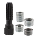 Maxbell 5x Spark Plug RE Thread Tap Tools M14 x 1.25mm Fit for Durable