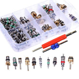 Maxbell Car Air Conditioner Valve R134A 102Pcs Assortment High Performance