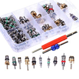 Maxbell Car Air Conditioner Valve R134A 102Pcs Assortment High Performance