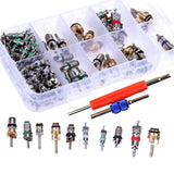 Maxbell Car Air Conditioner Valve R134A 102Pcs Assortment High Performance