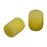 Maxbell 4x Car Tire Valve Stem Caps Motorcycles Luminous Air Caps Cover Yellow