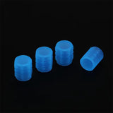 Maxbell 4x Car Tire Valve Stem Caps Motorcycles Luminous Air Caps Cover Blue