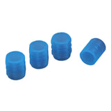 Maxbell 4x Car Tire Valve Stem Caps Motorcycles Luminous Air Caps Cover Blue