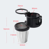 Maxbell Multifunction Car Cup Holder Rotating Base Beverage Car cup