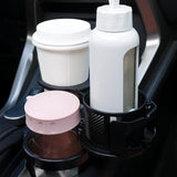 Maxbell Multifunction Car Cup Holder Rotating Base Beverage Car cup