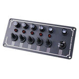 Maxbell Switch Panel 12V-24V Twist Panel Panel Fits for Car Truck Vehicle