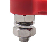 Maxbell Batteries Power Distribution Terminal Block Set 5/16" Dual Studs Black + Red