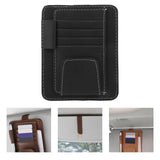 Maxbell Multipurpose Car Storage Organizer Storage Pouch Holder for Tickets Black