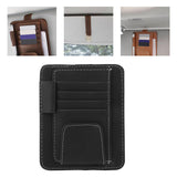 Maxbell Multipurpose Car Storage Organizer Storage Pouch Holder for Tickets Black