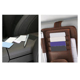 Maxbell Multipurpose Car Storage Organizer Storage Pouch Holder for Tickets Black