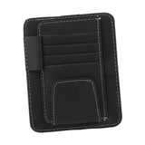 Maxbell Multipurpose Car Storage Organizer Storage Pouch Holder for Tickets Black
