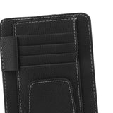Maxbell Multipurpose Car Storage Organizer Storage Pouch Holder for Tickets Black