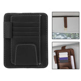 Maxbell Multipurpose Car Storage Organizer Storage Pouch Holder for Tickets Black