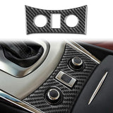 Maxbell Interior Seat Heated Button Trim Carbon Fiber for G37