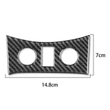 Maxbell Interior Seat Heated Button Trim Carbon Fiber for G37