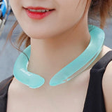 Maxbell Wearable Neck Cooling Tube Freeze Gel Iced Pack for Camping Driving Hiking