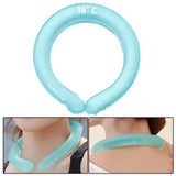 Maxbell Wearable Neck Cooling Tube Freeze Gel Iced Pack for Camping Driving Hiking