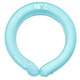 Maxbell Wearable Neck Cooling Tube Freeze Gel Iced Pack for Camping Driving Hiking