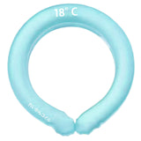 Maxbell Wearable Neck Cooling Tube Freeze Gel Iced Pack for Camping Driving Hiking