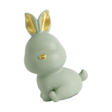 Maxbell Rabbit Piggy Box Statue Container Money Box for Toddler 18cmx12cmx9cm