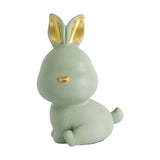 Maxbell Rabbit Piggy Box Statue Container Money Box for Toddler 18cmx12cmx9cm