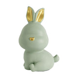 Maxbell Rabbit Piggy Box Statue Container Money Box for Toddler 18cmx12cmx9cm