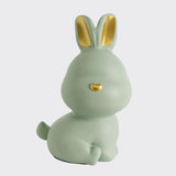 Maxbell Rabbit Piggy Box Statue Container Money Box for Toddler 24cmx17cmx13cm