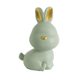 Maxbell Rabbit Piggy Box Statue Container Money Box for Toddler 24cmx17cmx13cm