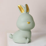 Maxbell Rabbit Piggy Box Statue Container Money Box for Toddler 24cmx17cmx13cm