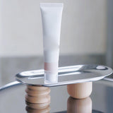 Maxbell Storage Tray Stainless Steel Holder Stand for Decoration Ornament Silver Combination