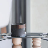 Maxbell Storage Tray Stainless Steel Holder Stand for Decoration Ornament Silver Combination