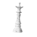 Maxbell Chess Pieces Statue International Chess Figurine for Desk Collectible Gift Queen