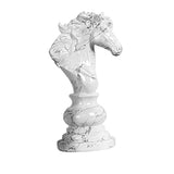 Maxbell Chess Pieces Statue International Chess Figurine for Desk Collectible Gift Knight