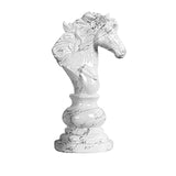 Maxbell Chess Pieces Statue International Chess Figurine for Desk Collectible Gift Knight