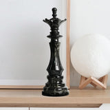 Maxbell Resin Chessmen Sculpture Craft Chess Pieces Statue for Desktop Queen