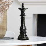 Maxbell Resin Chessmen Sculpture Craft Chess Pieces Statue for Desktop Queen