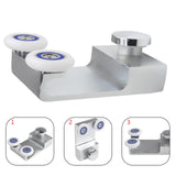 Maxbell Sliding Door Rollers Replacement Part Bathroom Shower Sliding Door Wheels Double