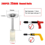 Maxbell 100x Mini Manual Steel Nail Concrete Nailer Ceiling Artifactsteel for DIY