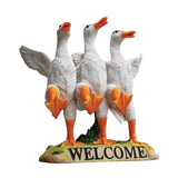 Maxbell Delightful Duck Statue Ducks Ornament for Decoration