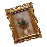 Maxbell Rectangle Polyresin Picture Display Frame 4Inchx6inch Picture, Elegant