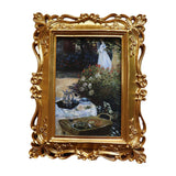Maxbell Rectangle Polyresin Picture Display Frame 4Inchx6inch Picture, Elegant