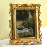 Maxbell Rectangle Polyresin Picture Display Frame 4Inchx6inch Picture, Elegant