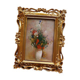 Maxbell Rectangle Polyresin Picture Display Frame 4Inchx6inch Picture, Elegant