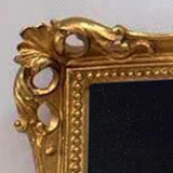 Maxbell Retro Gold Antique Resin Photo Display Frame 7.2x8.9inch Picture