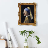 Maxbell Retro Gold Antique Resin Photo Display Frame 7.2x8.9inch Picture